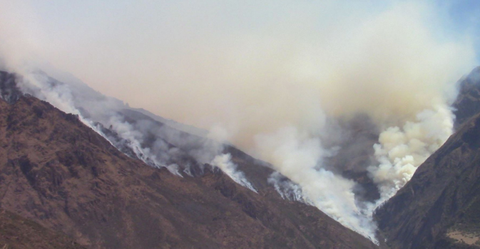 Evaluarán áreas naturales dañadas por incendios forestales en Lambayeque