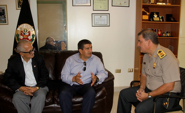 Presidente regional se reúne con diversas autoridades de Lambayeque