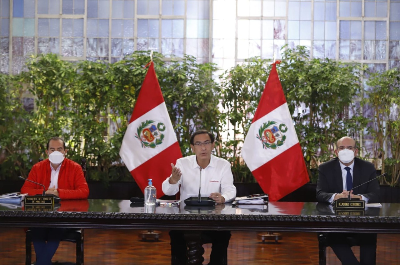 Vizcarra: “El Perú no puede estar en zozobra permanente por pedidos de vacancia” 