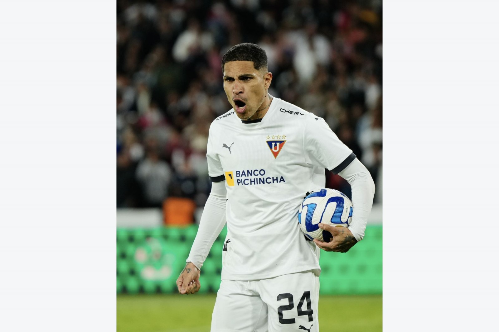 LDU se medirá contra el Sao Paulo, ecuatorianos destacan jerarquía de Paolo Guerrero