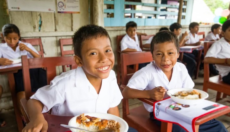El 96.9 % de instituciones educativas a nivel nacional ha recibido alimentos para programa escolar