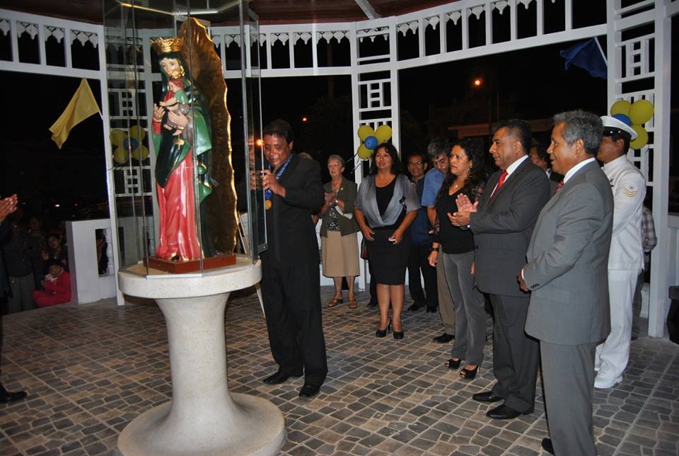 Inauguran remodelación de parque en Puerto Eten 