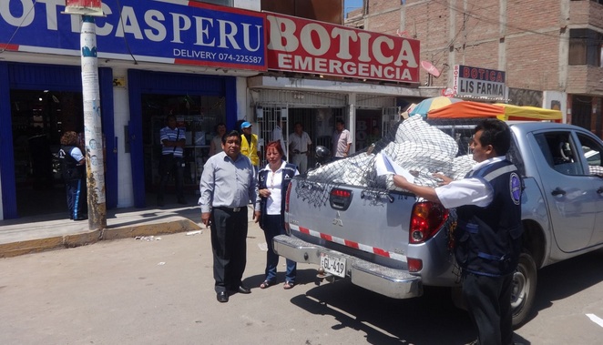  Diremid en Chiclayo incautó medicamentos de dudosa procedencia en farmacias