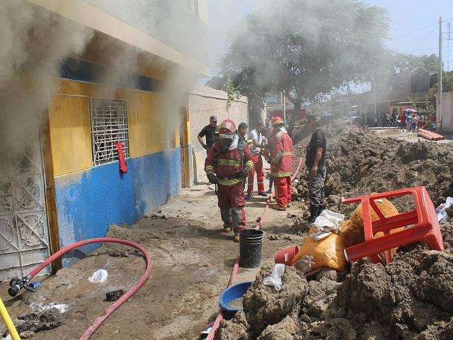 Anciano quemó su casa por dormir con cigarro encendido