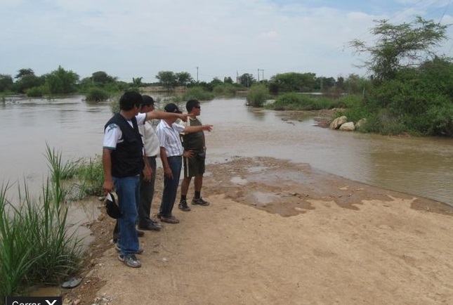 Identifican 35 puntos críticos en la región Lambayeque tras intensas lluvias