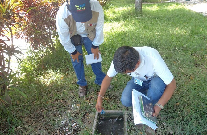 Gerencia de Salud realiza campañas de prevención y control del Dengue en Batangrande