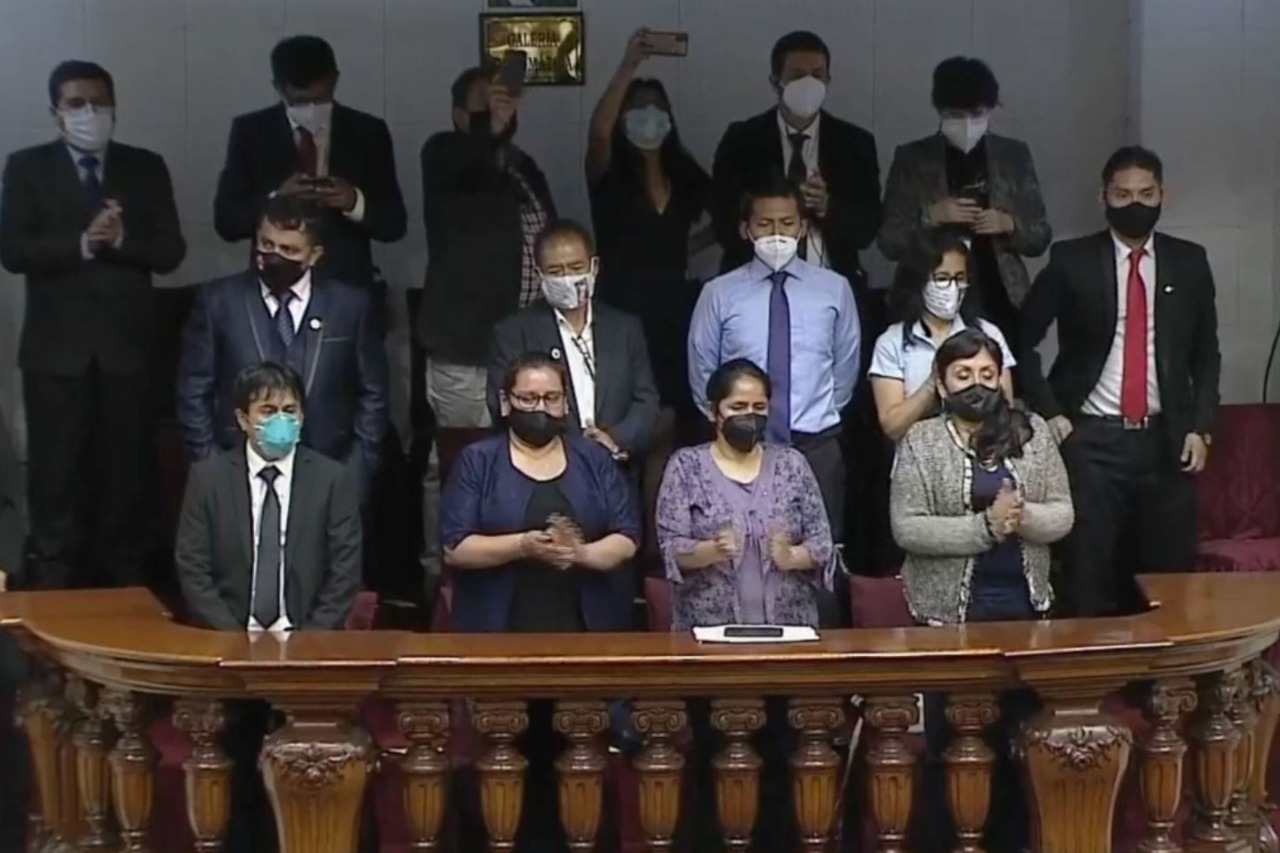  Familiares de Inti Sotelo y Bryan Pintado invitados a ceremonia de juramentación