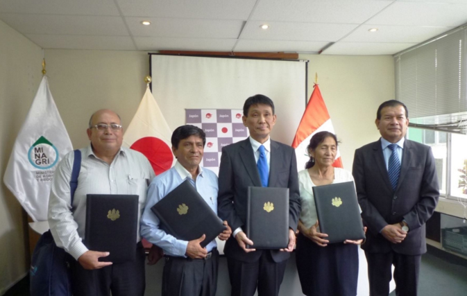 Japón apoyará ejecución de obras de riego tecnificado en Lambayeque