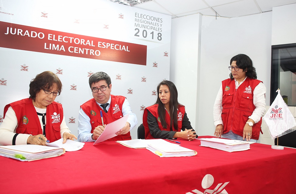 Once mil 789 listas de candidatos están inscritas para comicios de octubre