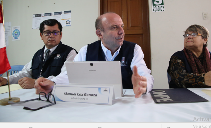 Jefe de la Onpe supervisó en organización de elecciones con jefes de Odpes del norte