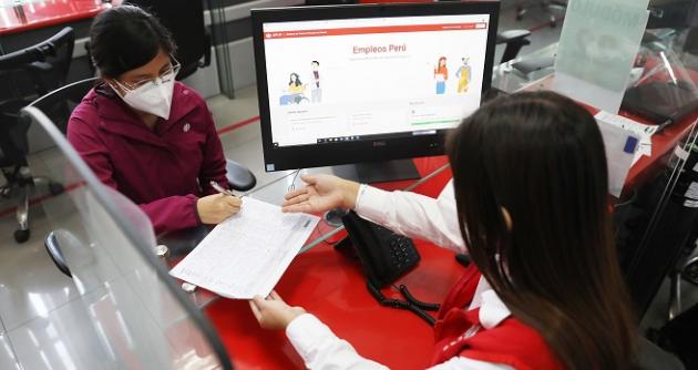 MTPE ofrece 11 mil puestos laborales a través de Empleos Perú