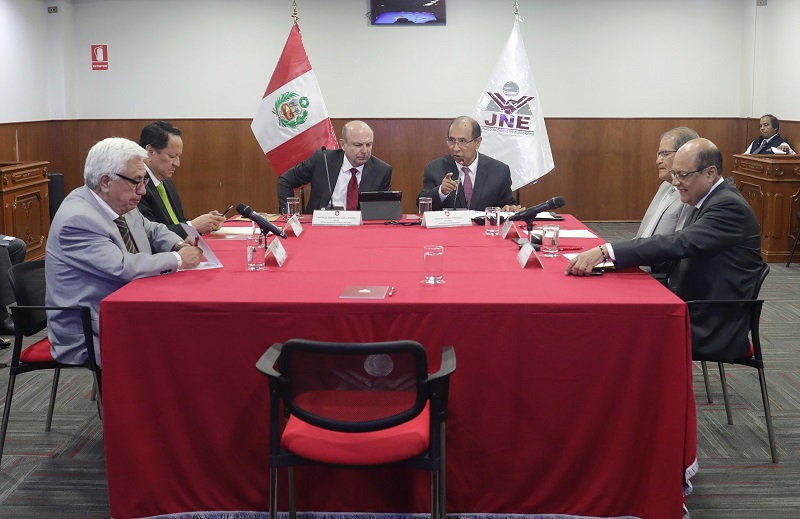 JNE y ONPE ultiman detalles para elecciones del 26 de enero