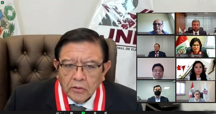 Titulares de JNE, ONPE y Reniec intensifican coordinaciones con miras a elecciones generales