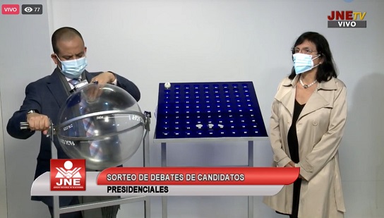 JNE definió orden de intervención de partidos políticos en debates por segunda elección