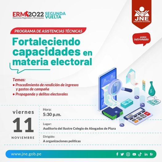 JNE inicia jornadas educativas presenciales en regiones 