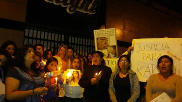 Familiares y amigos exigen justicia para joven agredida
