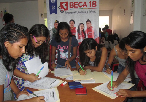 Más de 700 nuevos beneficiarios de Beca 18 en Lambayeque