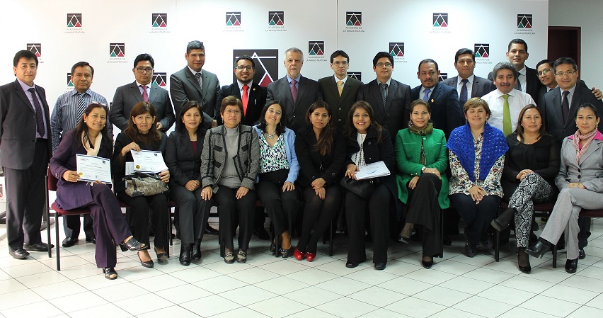 Academia de la Magistratura capacita a jueces y fiscales en aplicación del Nuevo Código Procesal Penal