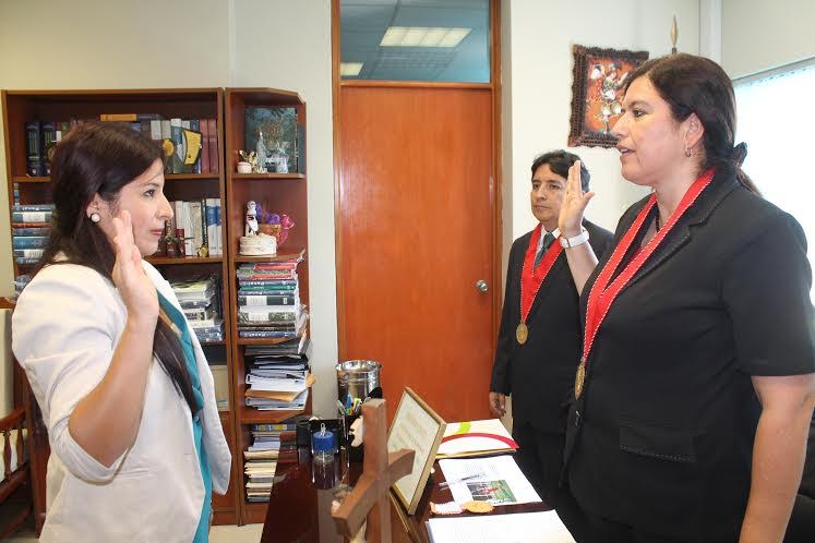 Juramentan a tres  fiscales en Distrito Fiscal de Lambayeque