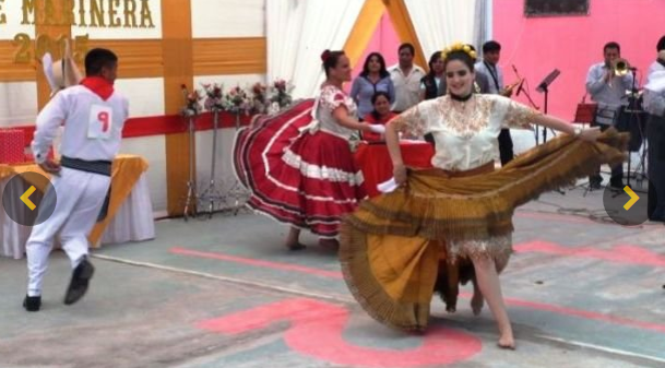 Katiushka Del Castillo participó en concurso de marinera en el penal