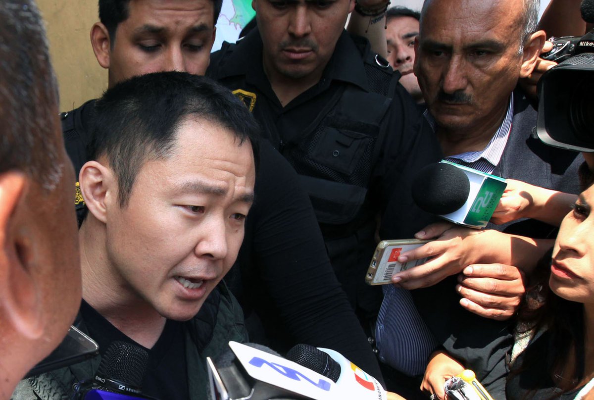 Kenji Fujimori lamentó “prácticas delincuenciales de su hermana y de Fuerza Popular”