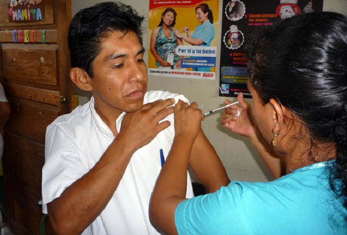 Inmunizan contra la influenza a 67 mil lambayecanos