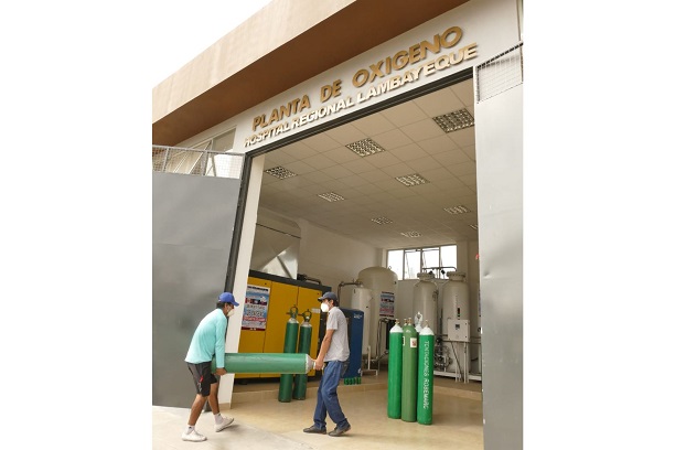 Reiniciarán distribución gratuita de oxígeno en Lambayeque