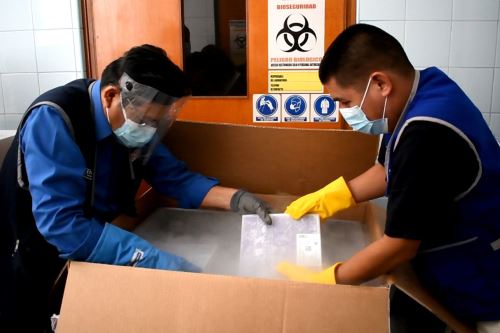  Lambayeque recibe más de 58,000 dosis de la vacuna Pfizer contra el covid-19
