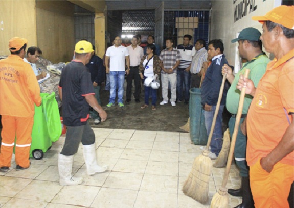 Se realizó jornada de limpieza del Mercado Modelo de Lambayeque