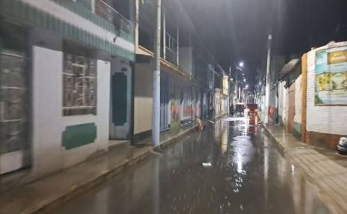 Lambayeque registró lluvia de regular intensidad y sorprendió  a pobladores