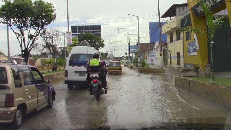 Lluvias moderadas a fuertes prevén en Lambayeque y otras 20 regiones