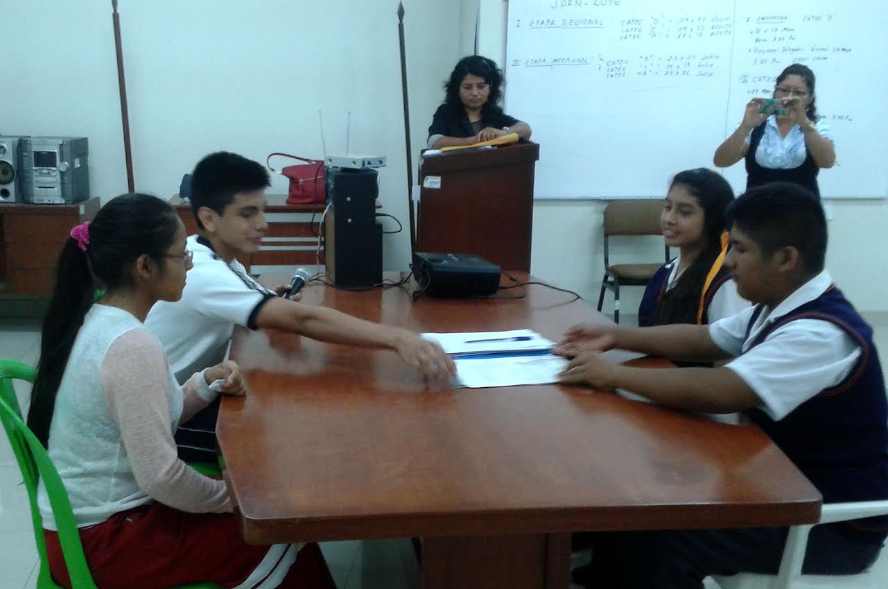 Magistrados de Casma brindaron capacitación a los jueces de paz escolar de los centros educativos