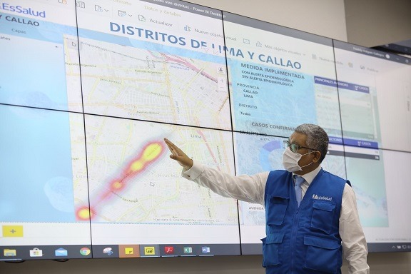 Chiclayo: “Mapa de Calor” de EsSalud revela distritos y avenidas con mayor foco de contagio