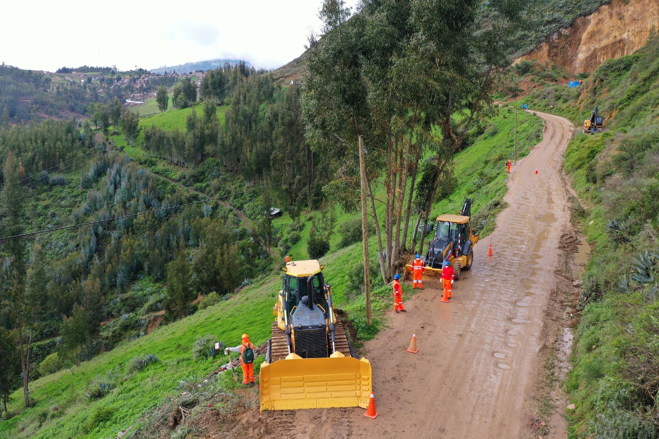  MTC ejecutó presupuesto en 13 817 km de vías nacionales y departamentales en febrero