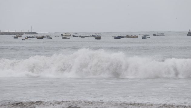Alertan de oleajes en departamentos costeros hasta el viernes 9 de octubre