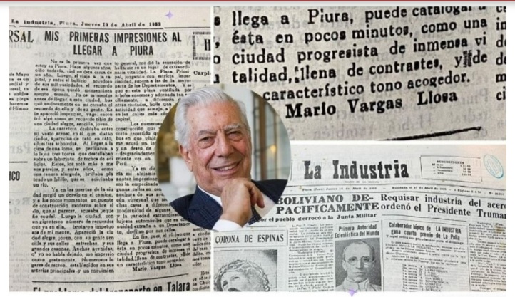 Mario Vargas Llosa: esta es la primera crónica que publicó el “Nobel” en Piura