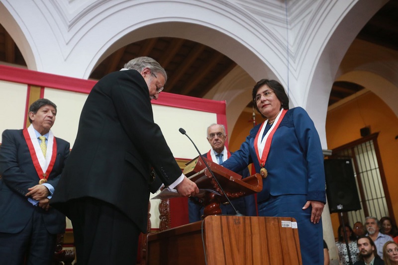 Marianella Ledesma: "Dedico el cargo que ostento a todas las mujeres del Perú"
