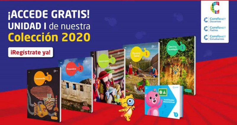 Editorial Corefo ofrece gratis su material educativo online