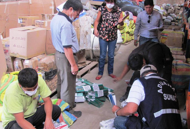 Chiclayo: incautan mercadería de contrabando por más de un millón de soles