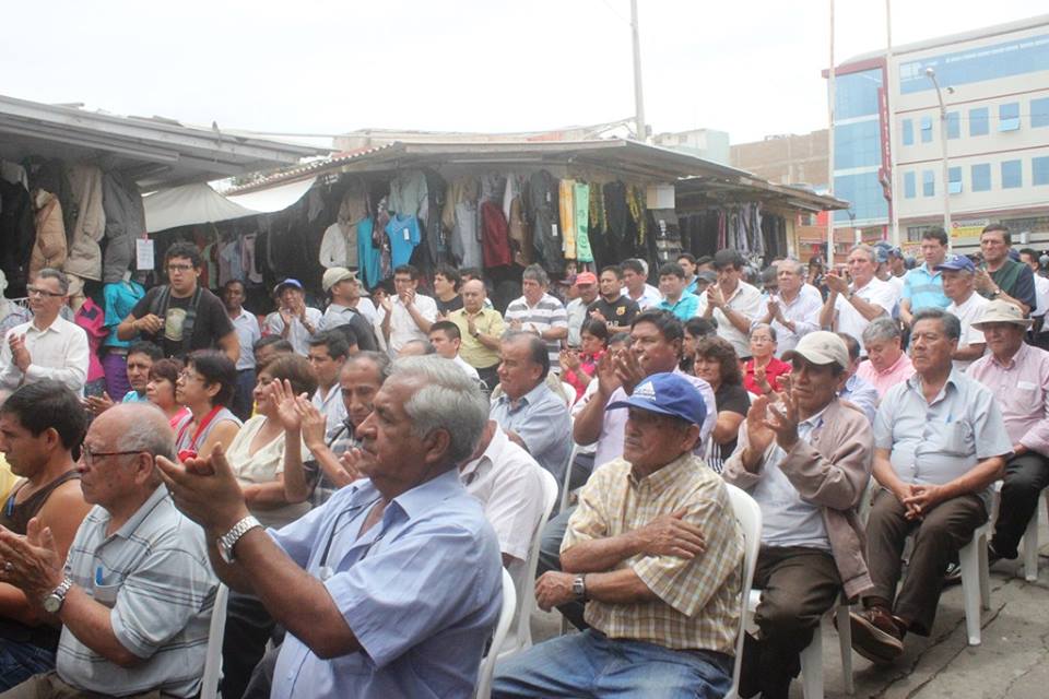 Presidente de la República firmaría autógrafa para aprobar proyecto de expropiación de l mercado Modelo de Chiclayo