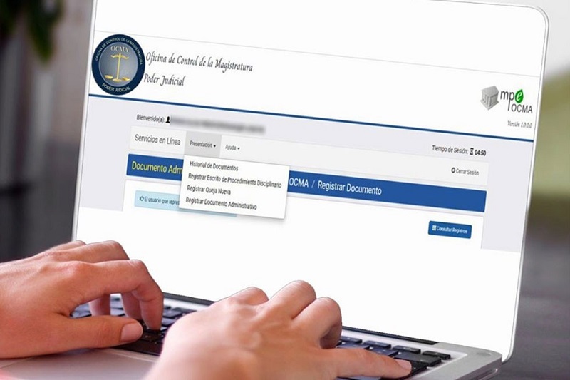 Mesa de Partes digital de Ocma funciona con normalidad en todo el país