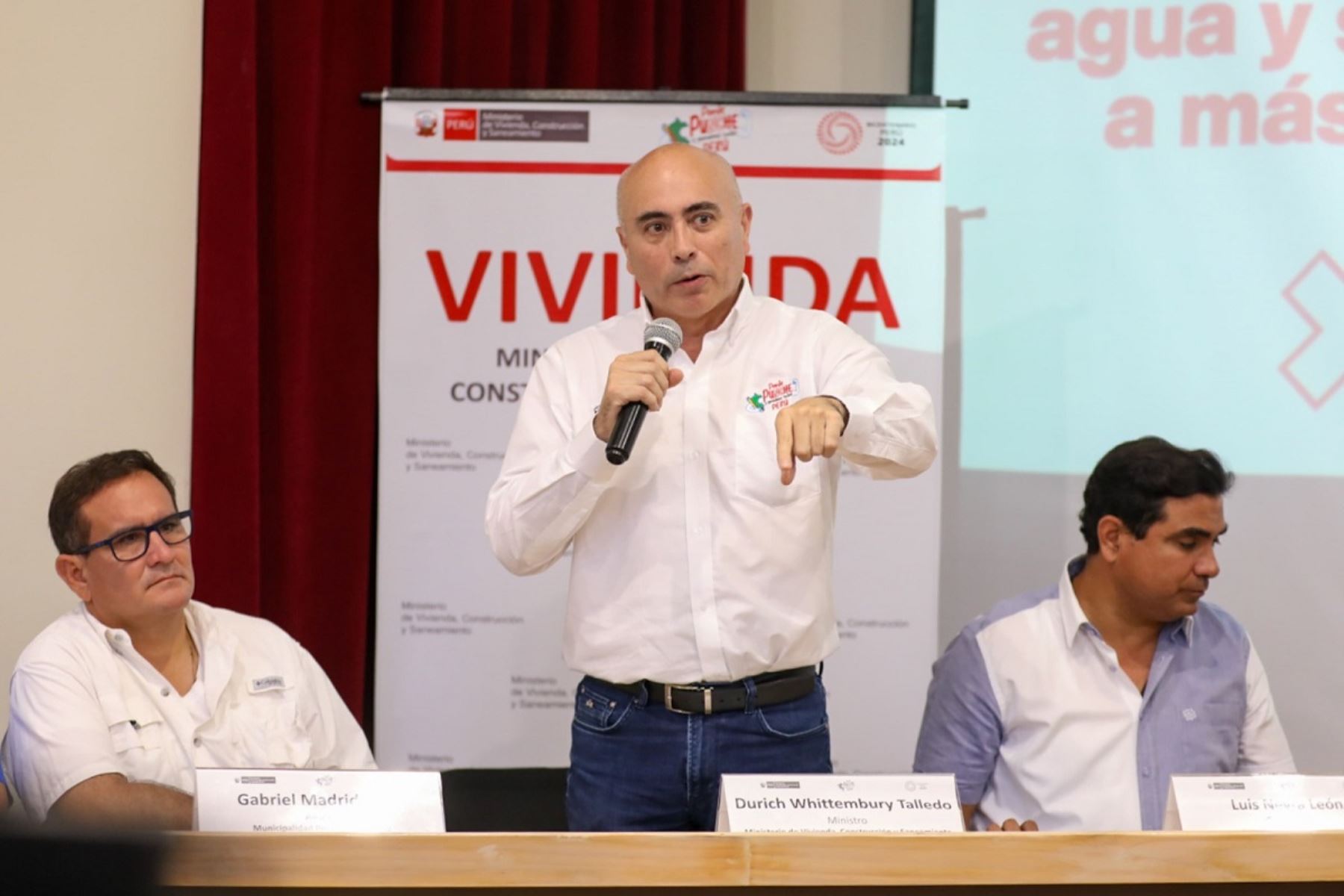  Ministerio de Vivienda: S/ 182.8 millones para reactivación económica en IV bimestre 2024