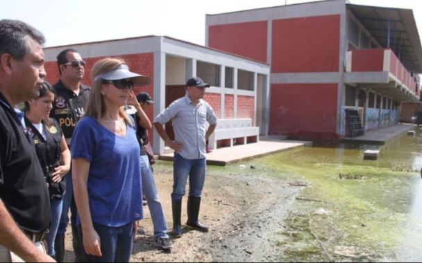 Ministra de Educación llegó a Lambayeque para coordinar rehabilitación de colegios