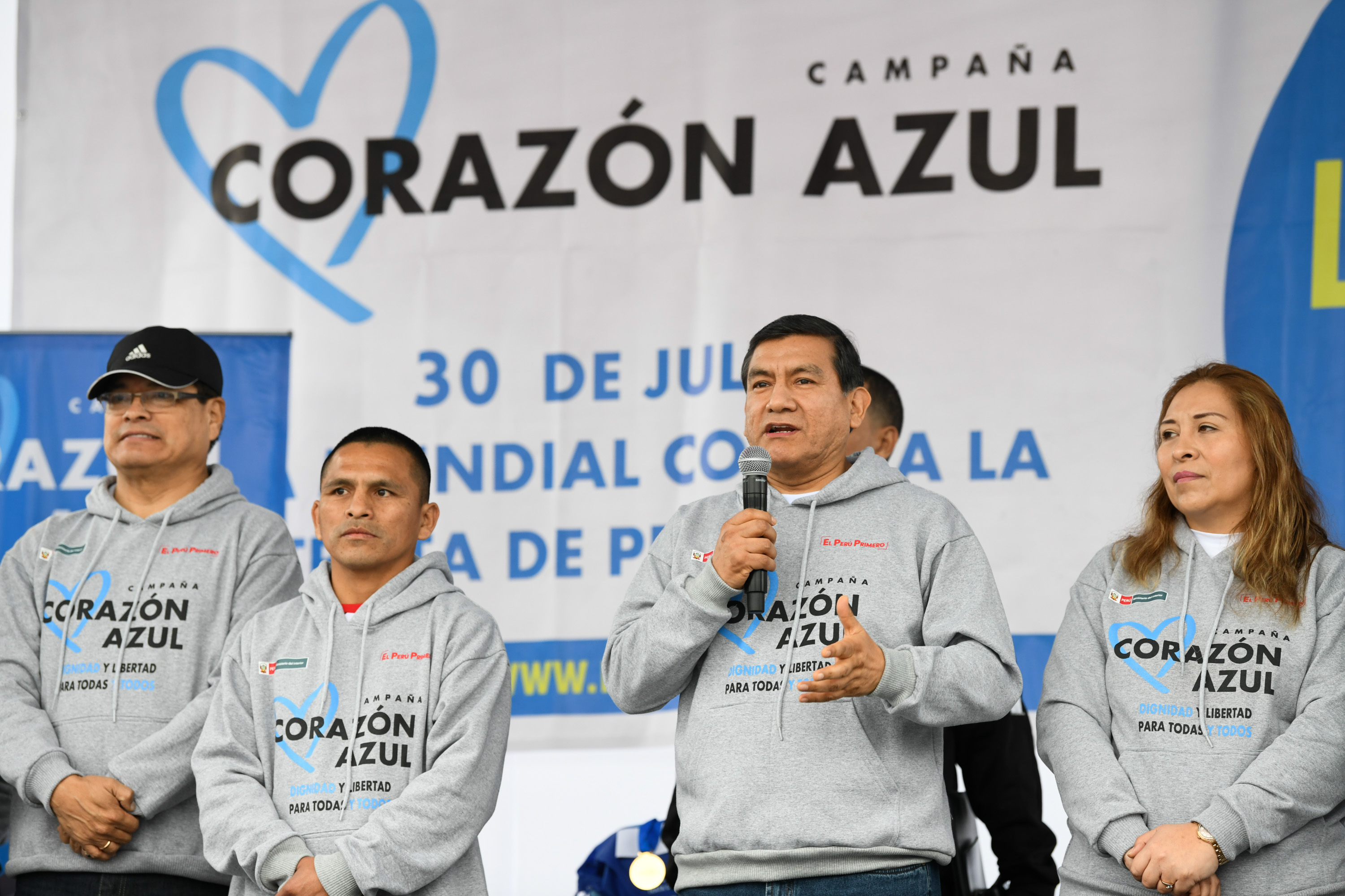 Ministro del Interior resalta trabajo multisectorial en la lucha contra la trata de personas