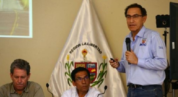 Ministro de Transportes anunció ejecución de obras de reconstrucción de vías en Lambayeque y Piura