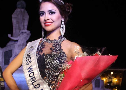 Bella  lambayecana Pierina Wong, es la Miss World Perú 2016