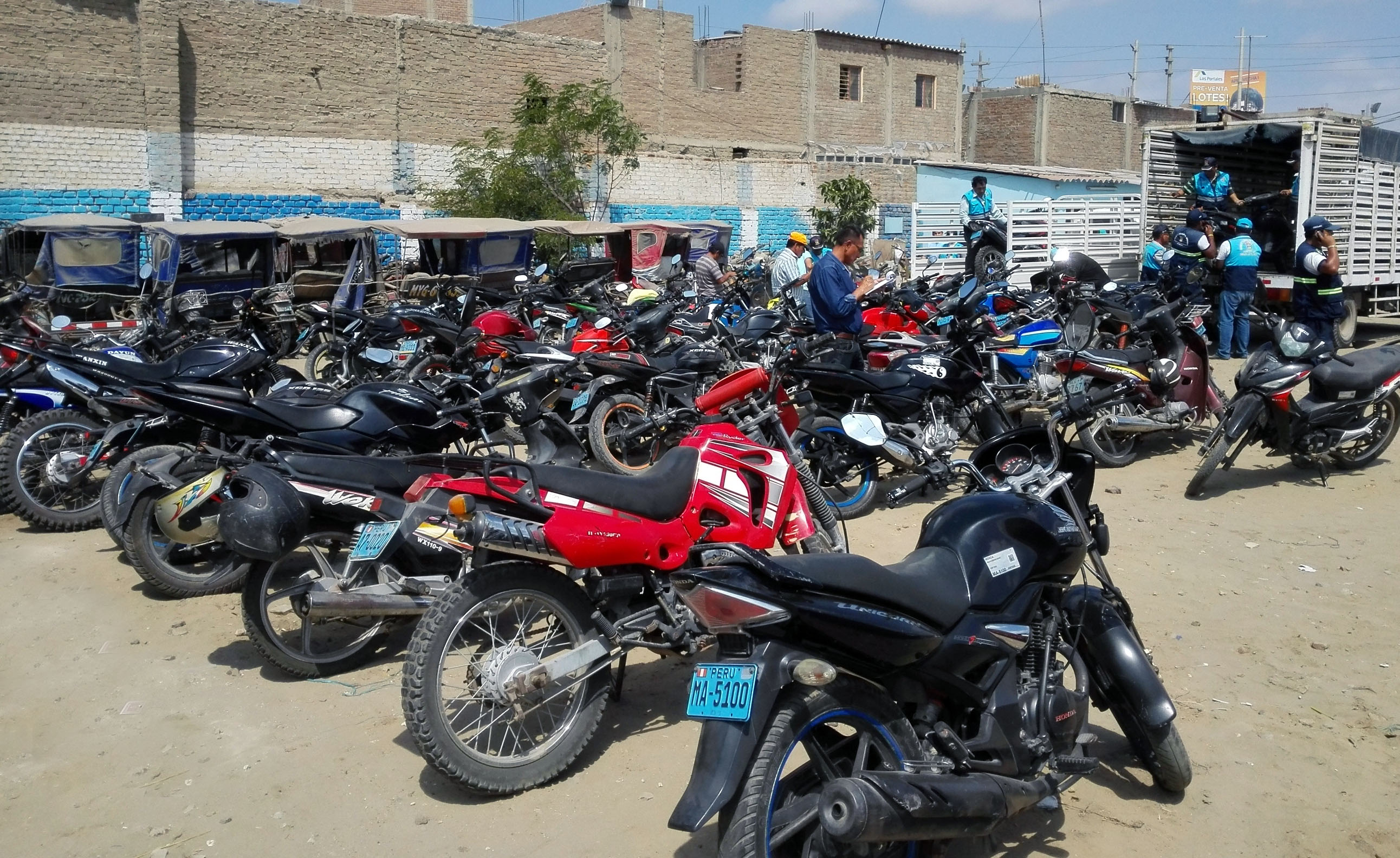 Chiclayo: en dos meses municipio internó 200 motos lineales en el depósito
