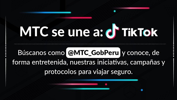  MTC se une a Tik Tok para difundir mensajes en el público juvenil