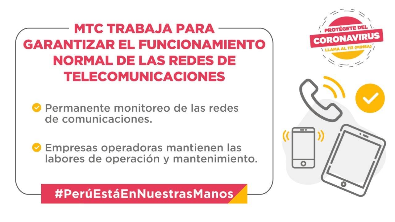 MTC trabaja en garantizar funcionamiento normal de las redes de telecomunicaciones