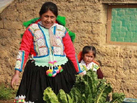 Mujer andina participa en más del 43% de proyectos de desarrollo